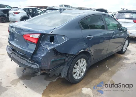 2016 Kia Forte Lx z USA, uszkodzony, nr VIN KNAFX4A69G5592959